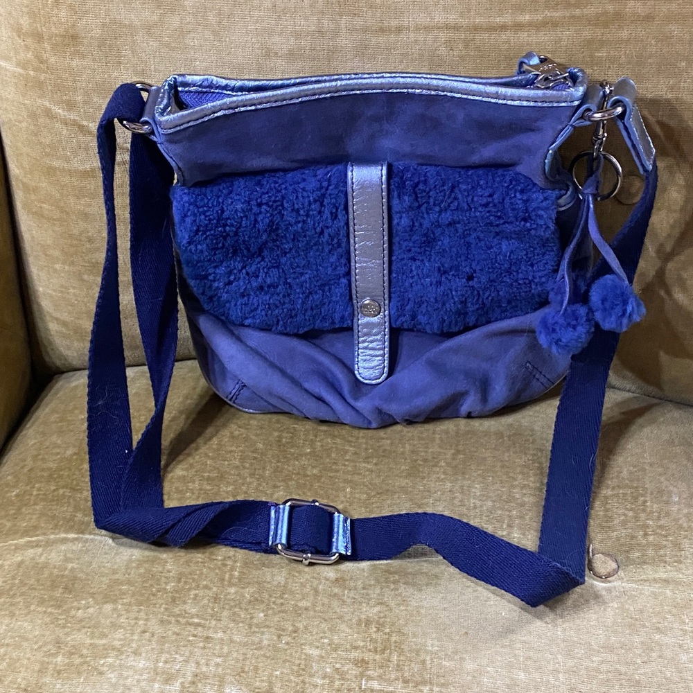 Ugg Suade/Shearling Cross Body - image 1